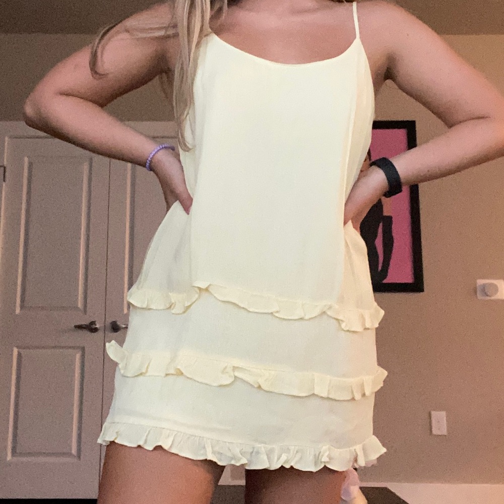 Yellow dress